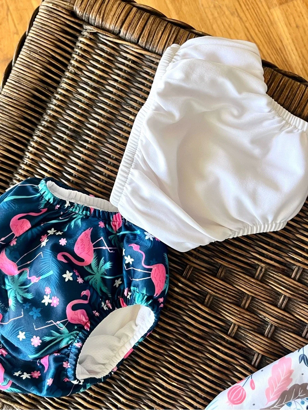Set of 5 NWOT Cloth Swim Diapers